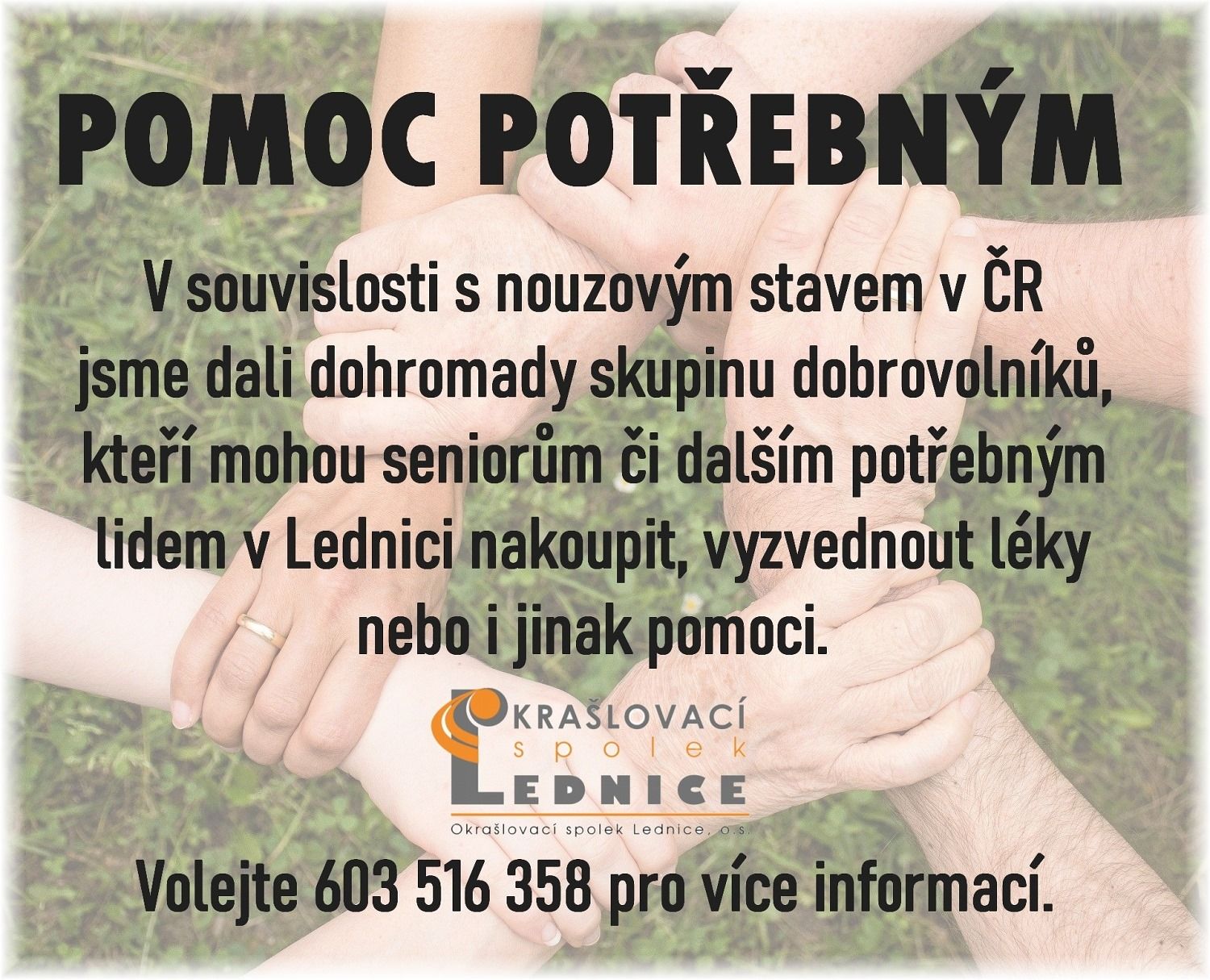 Pomáháme potřebným