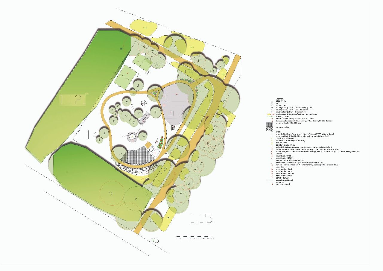 Místo pod stromy - projekt, který se nám zatím realizovat nepodařilo