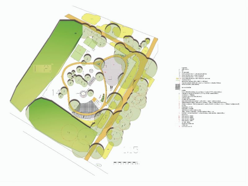 Místo pod stromy - projekt, který se nám zatím realizovat nepodařilo