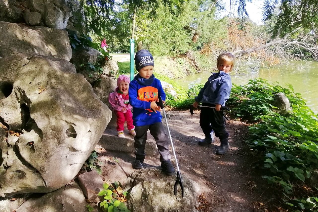 Uklizeli jsme zámecký park v rámci akce UKliďme Česko