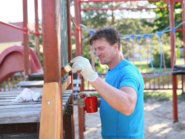 Nátěry dětských hřišť