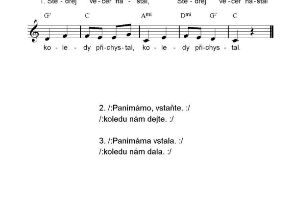 Štědrovečerní zpívání koled